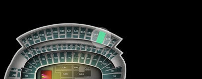 Seat view from Upper