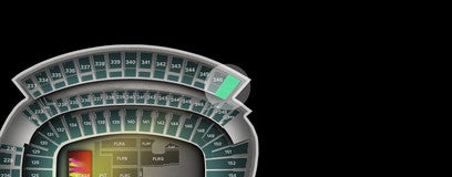 Seat view from Upper