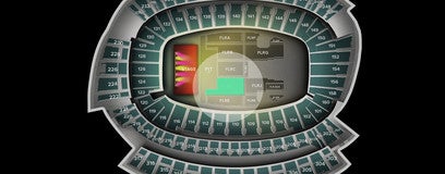 Seat view from Floor