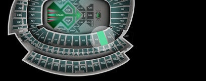 Seat view from Orange Zone