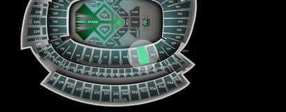 Seat view from Orange Zone