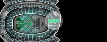 Seat view from Light Blue Zone