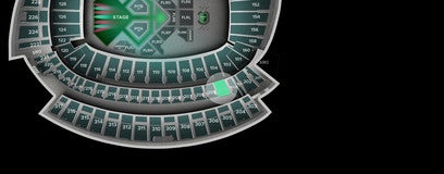 Seat view from Club Seats