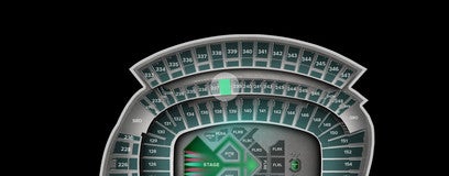 Seat view from Club Seats