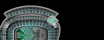 Seat view from Olive Zone