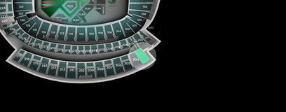 Seat view from Light Pink Zone