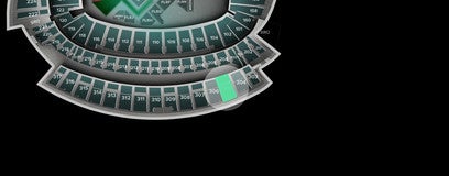 Seat view from Light Purple Zone
