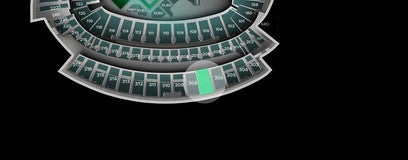 Seat view from Gold Zone