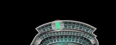 Seat view from Dark Pink Zone