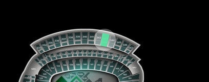 Seat view from Gold Zone