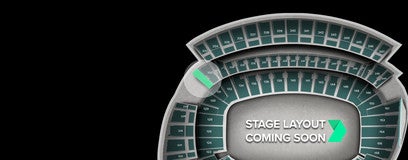 Seat view from Light Blue Zone