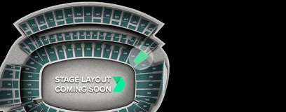 Seat view from Light Blue Zone