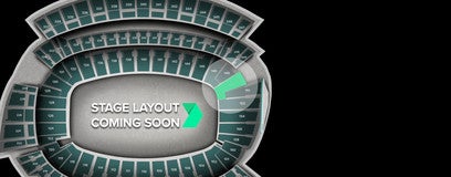 Seat view from Light Blue Zone