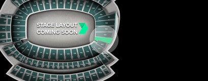 Seat view from Light Blue Zone