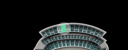 Seat view from Dark Pink Zone