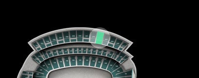 Seat view from Gold Zone