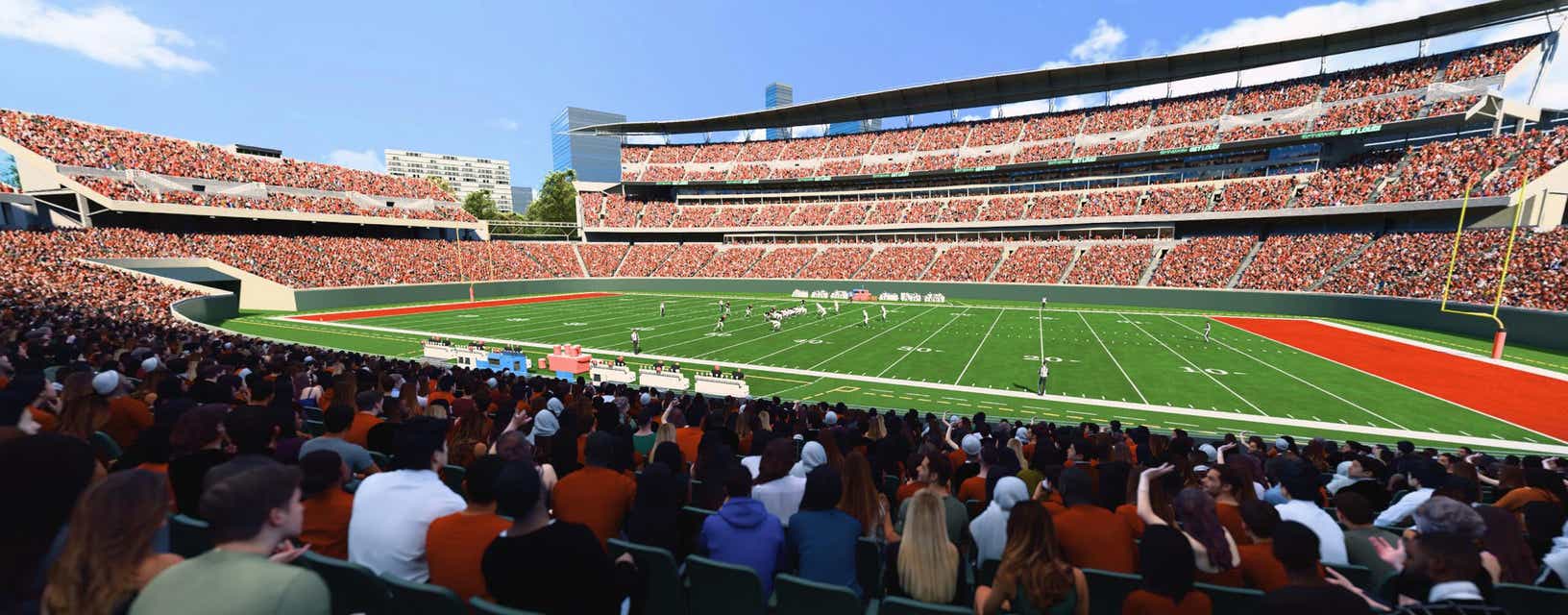 Seat view from Orange Zone