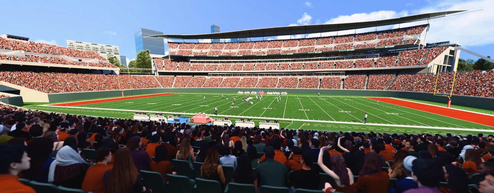 Seat view from Orange Zone