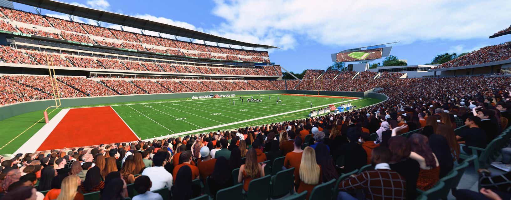 Seat view from Orange Zone