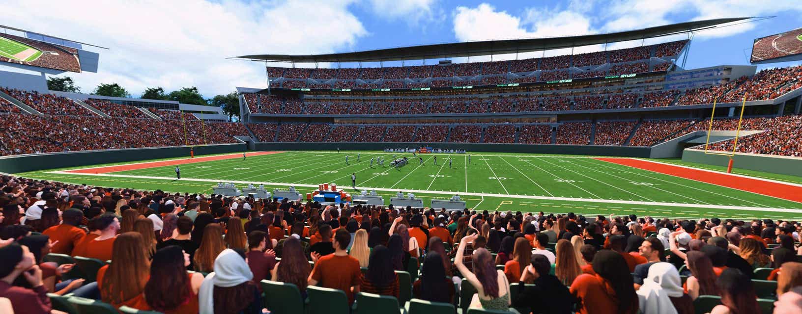 Seat view from Orange Zone