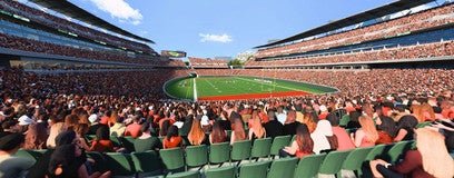 Seat view from Field End Zone