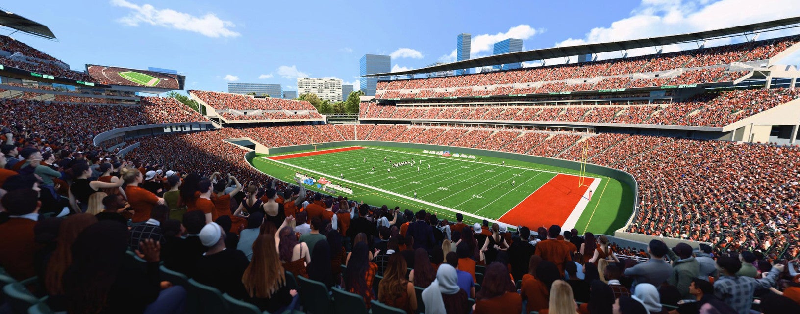 Seat view from Premium Club Sideline