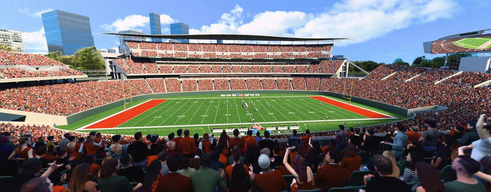 Seat view from Premium Club Sideline