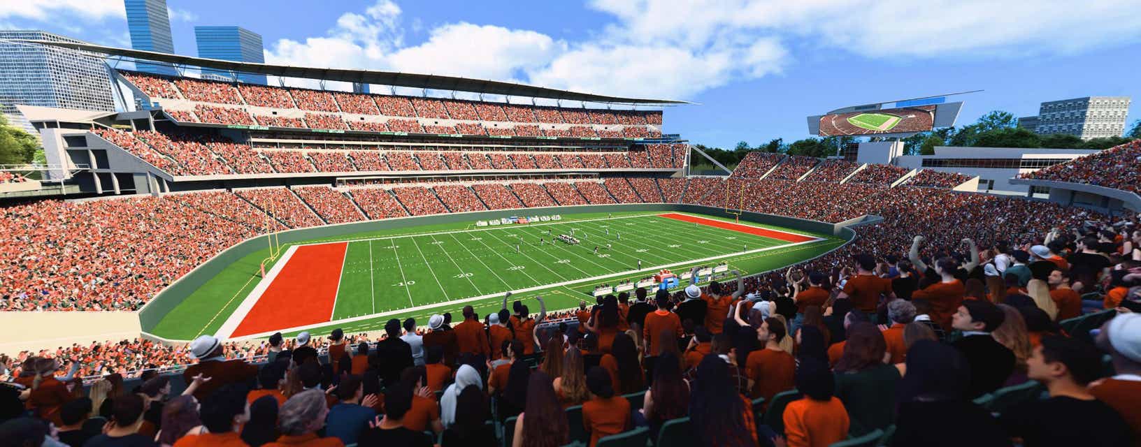 Seat view from Club Seats