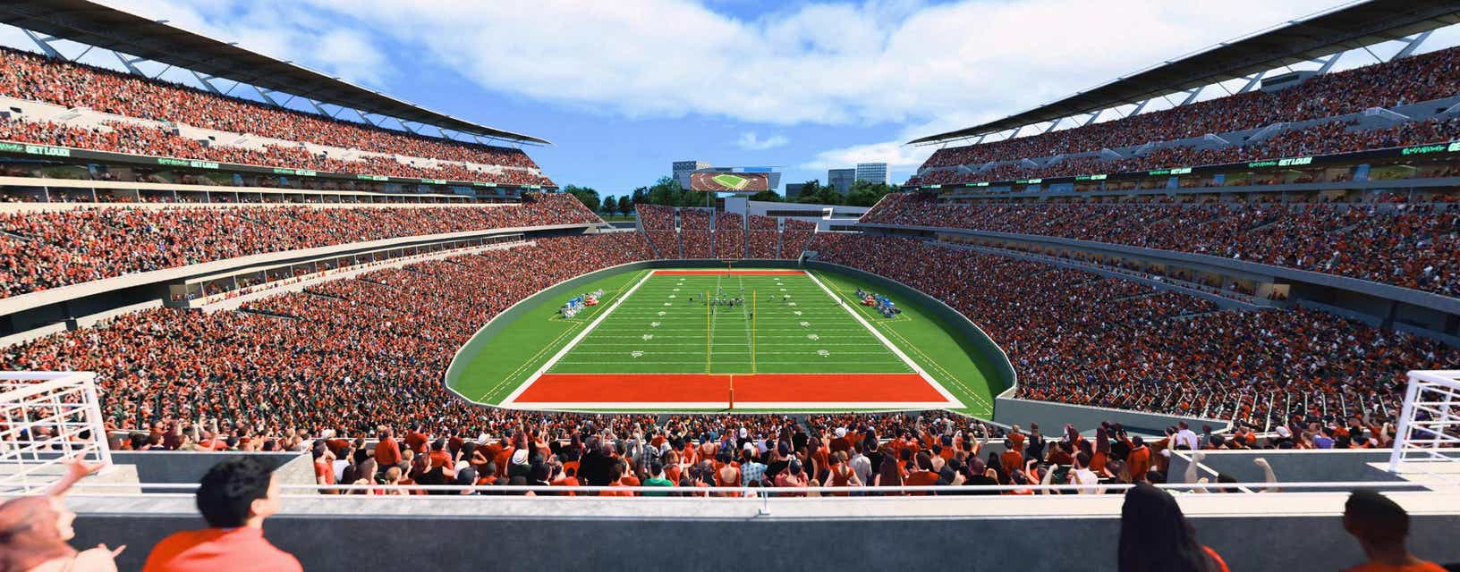 Seat view from Dark Blue Zone