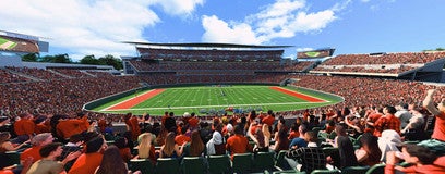Seat view from Premium Club Sideline