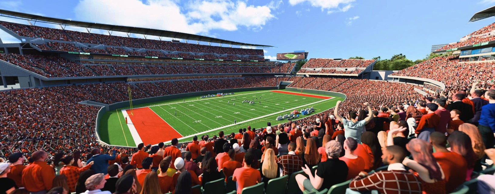 Seat view from Premium Club Sideline