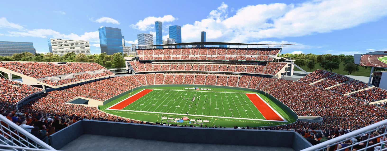 Seat view from Gold Zone