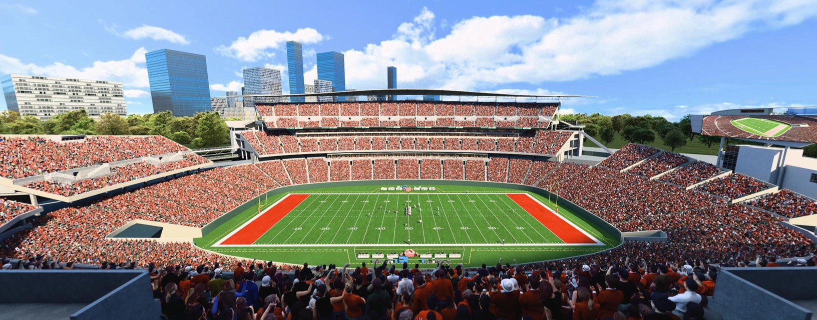 Seat view from Upper Sideline
