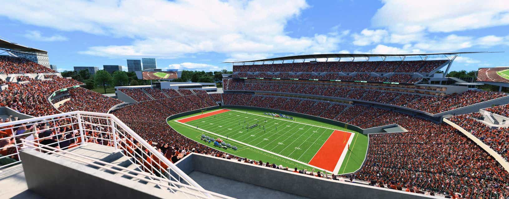 Seat view from Upper Sideline