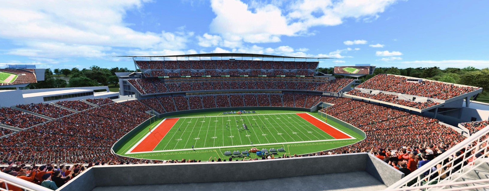 Seat view from Gold Zone