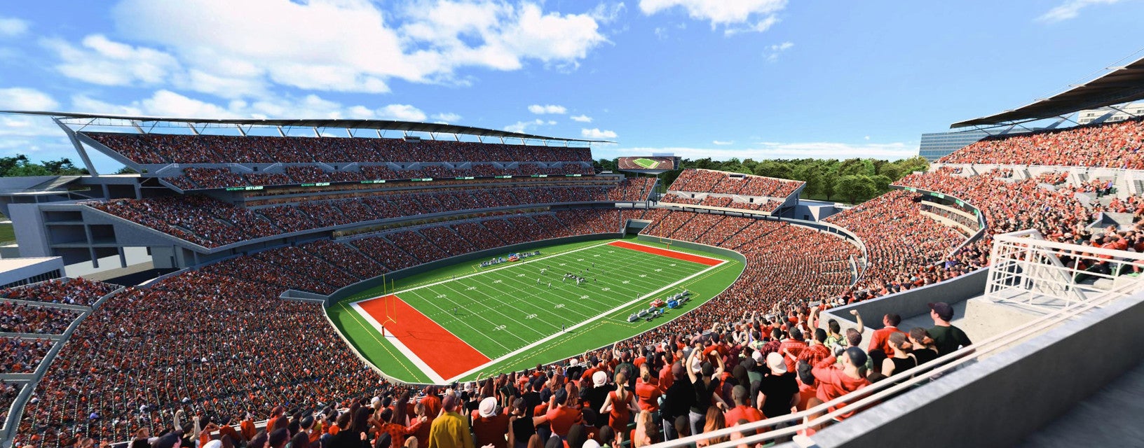 Seat view from Green Zone