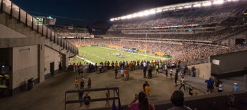 Seat view from Standing Room Only