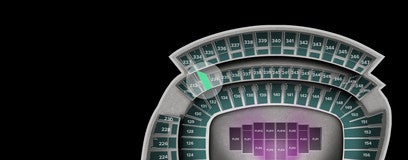 Seat view from Club Seats