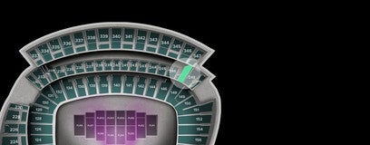 Seat view from Club Seats