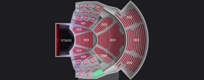 Seat view from Casino Level Box