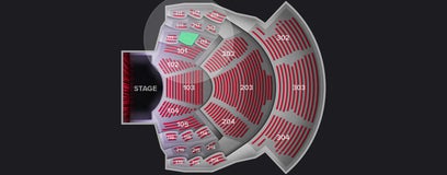Seat view from Mezzanine Level Box