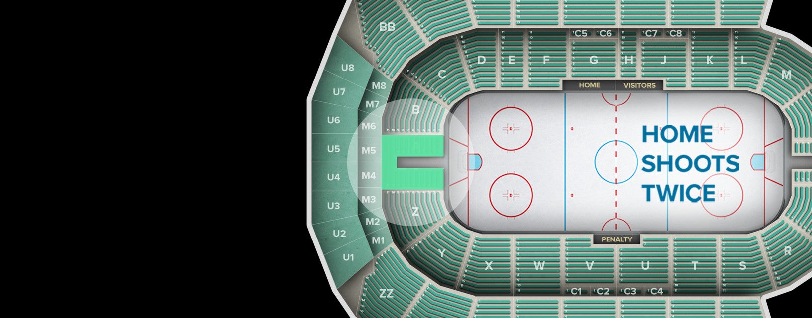 Seat view from Lower