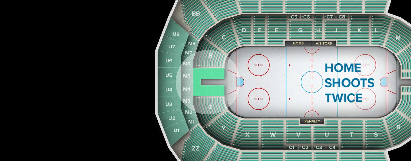 Seat view from Lower