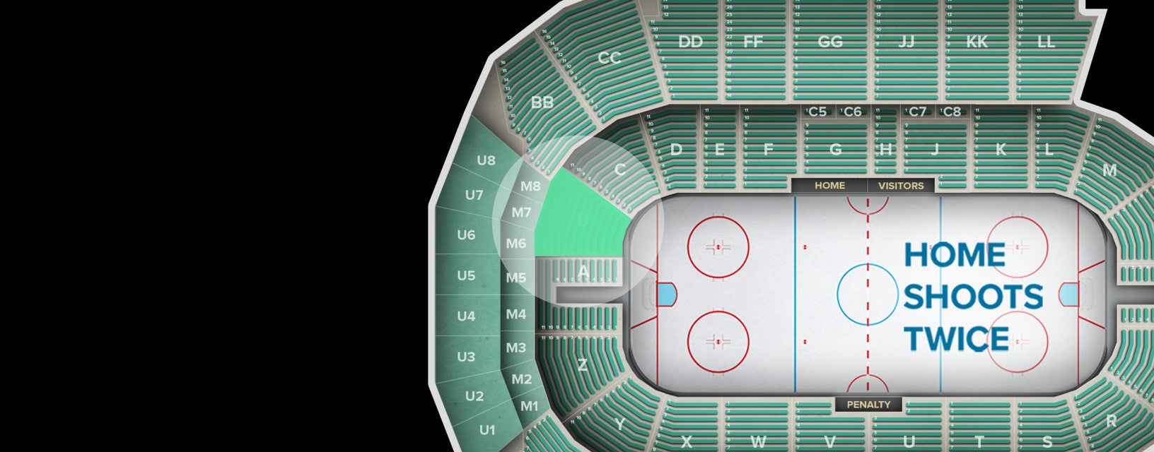 Seat view from Lower