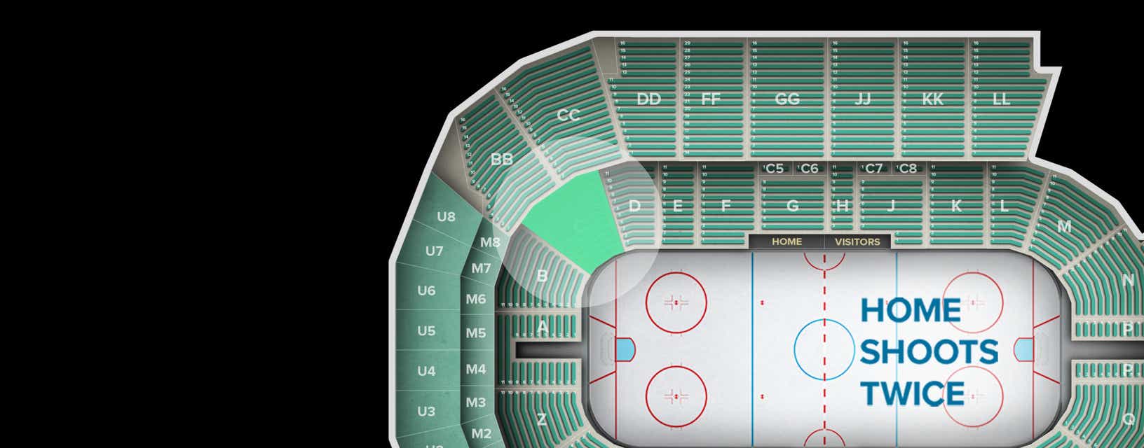 Seat view from Lower