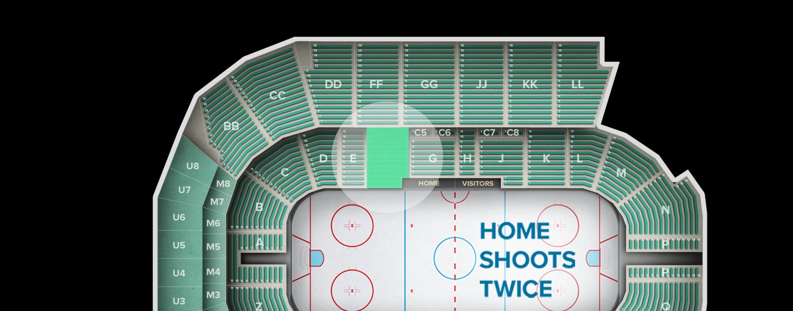 Seat view from Lower