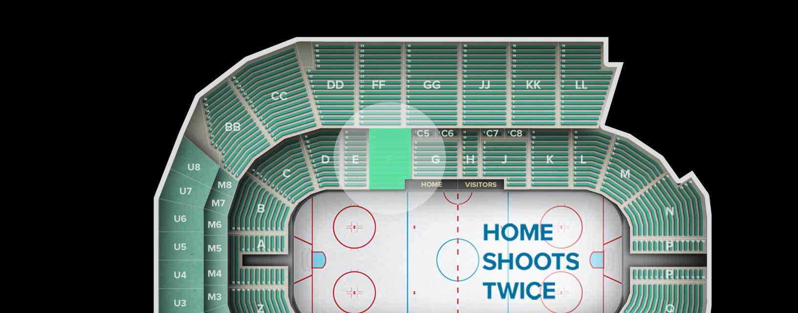 Seat view from Lower