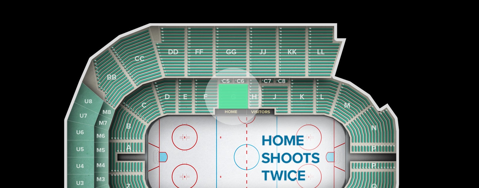 Seat view from Lower
