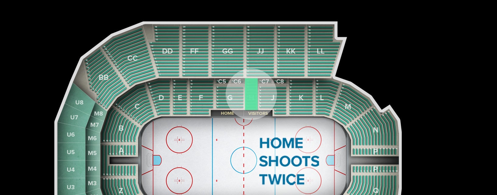 Seat view from Lower