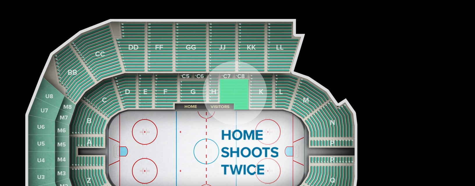 Seat view from Lower